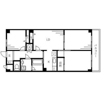 東京都荒川区東尾久３丁目 賃貸マンション 3LDK