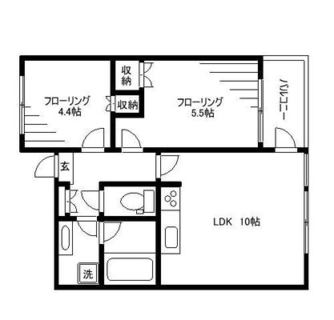 東京都荒川区東日暮里６丁目 賃貸マンション 2LDK