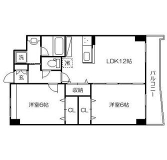 東京都荒川区東尾久３丁目 賃貸マンション 2LDK