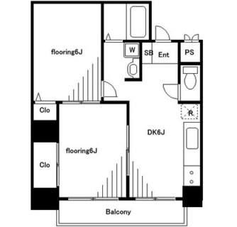 東京都北区田端新町１丁目 賃貸マンション 2DK