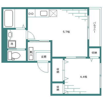 東京都荒川区西日暮里６丁目 賃貸マンション 1DK