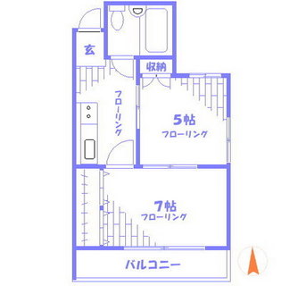 東京都荒川区町屋４丁目 賃貸アパート 2K