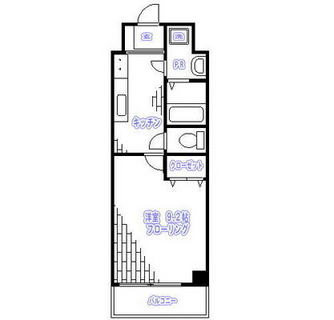 東京都北区東田端１丁目 賃貸マンション 1K